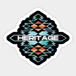 Heritage Sticker - Heritage (No Background) by West CO Apparel 